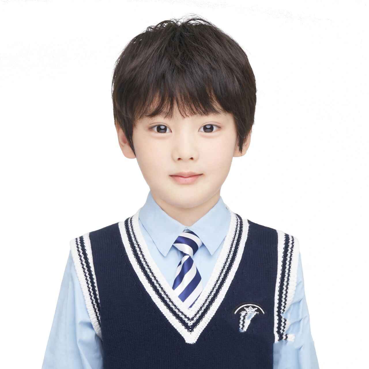 儿童入学照97证件照合集|必收藏 走进校园的第一张证件照9799