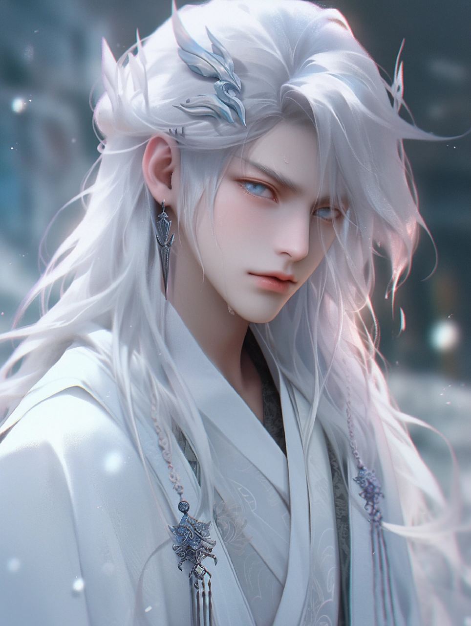 古风 |银发美男|情头