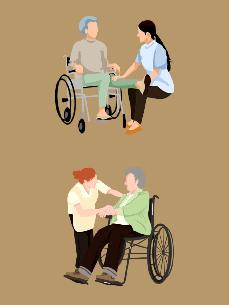 🧓老年人物|q版人物素材|免抠素材 👵今日分享『老年人物』素材