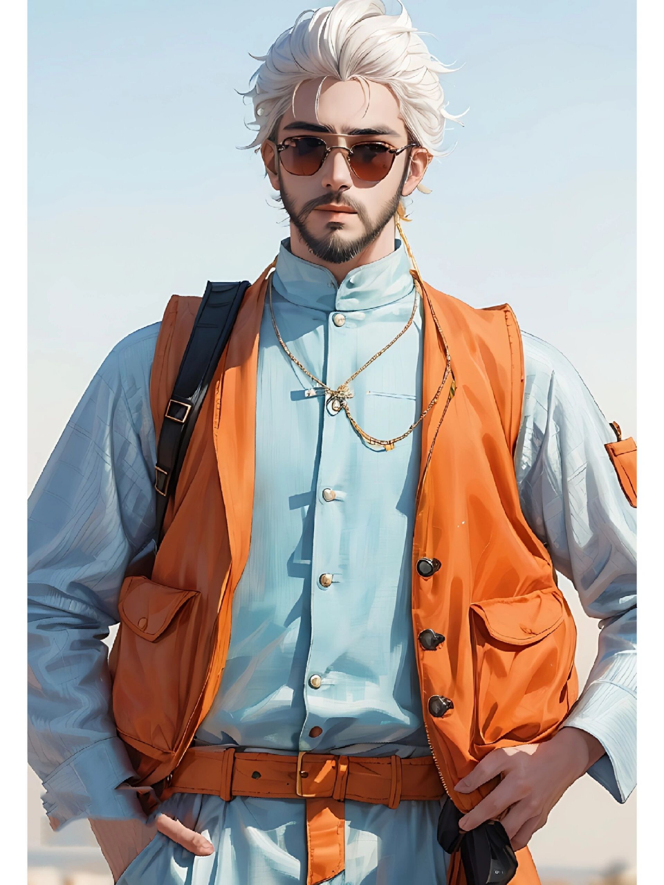 高级感雅痞大叔系头像7215第一张就爱了