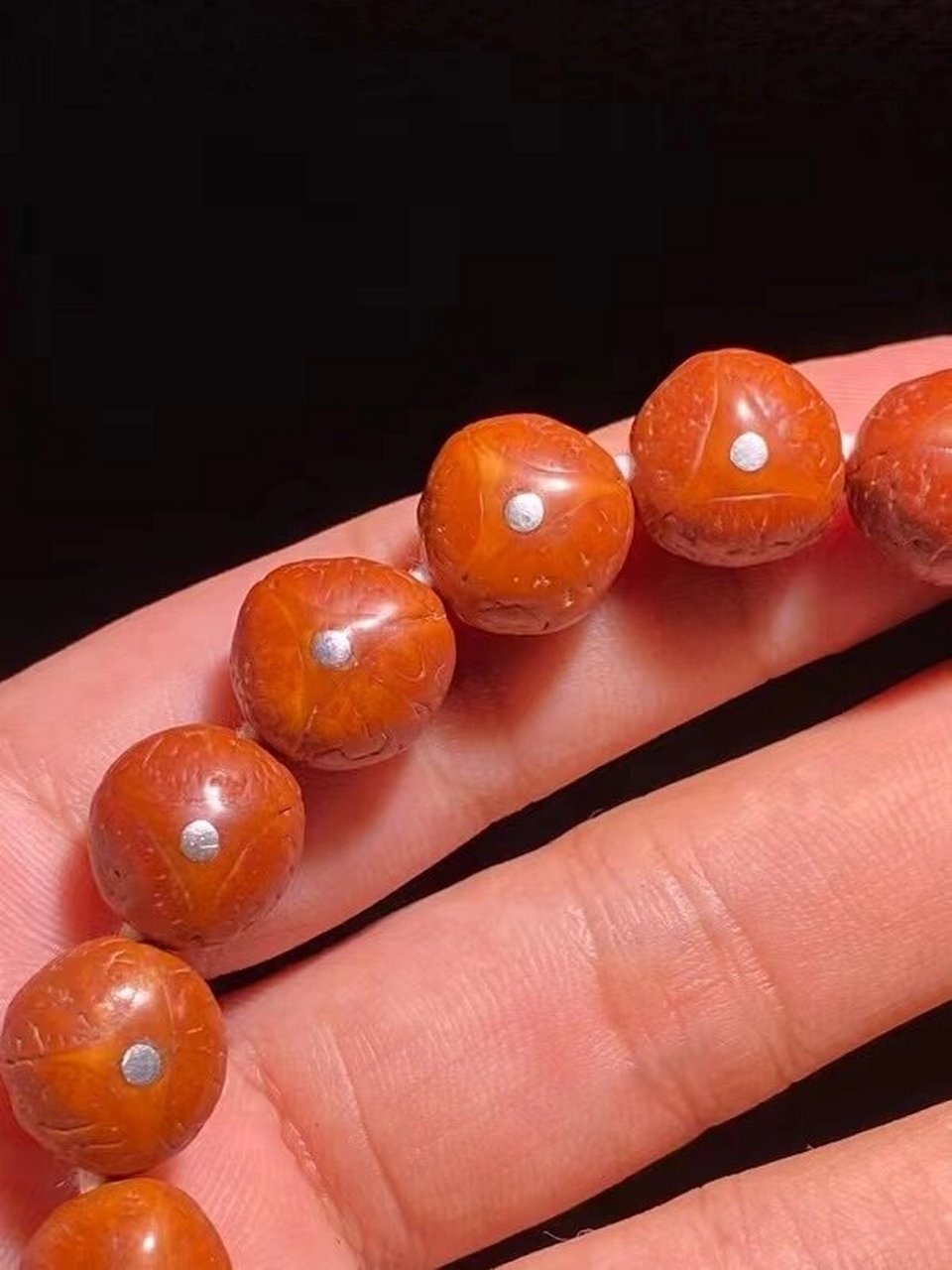 5mm苍龙龙眼手串 12809215纯手工盘玩苍龙小龙眼,尺寸锁定12.