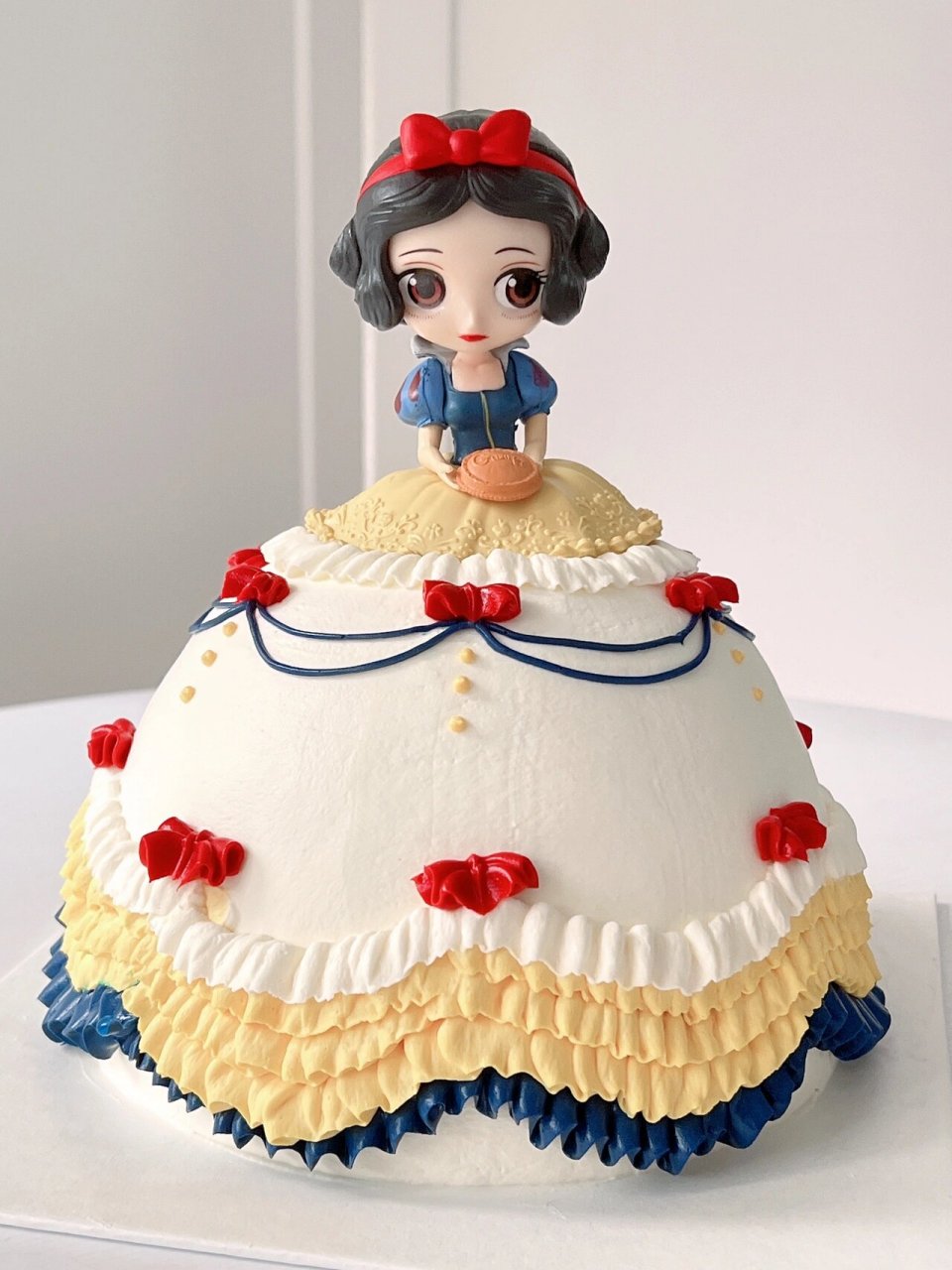 迪士尼公主系列|白雪公主蛋糕98小女孩生日 0269♀15定制蛋糕