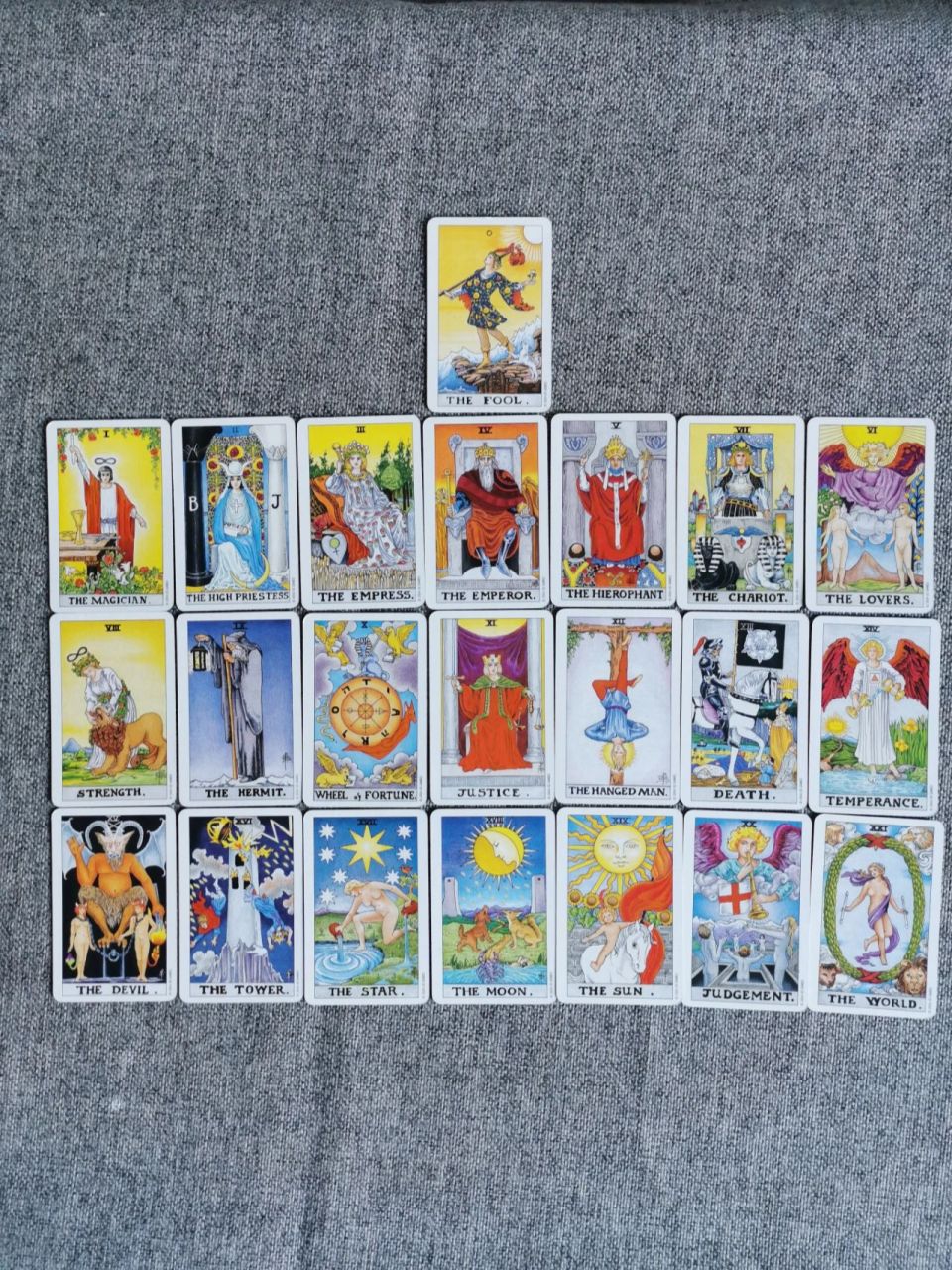 玩转塔罗牌,自学大牌阶段愚人之旅(上) 塔罗牌一般由22张大阿卡纳和56