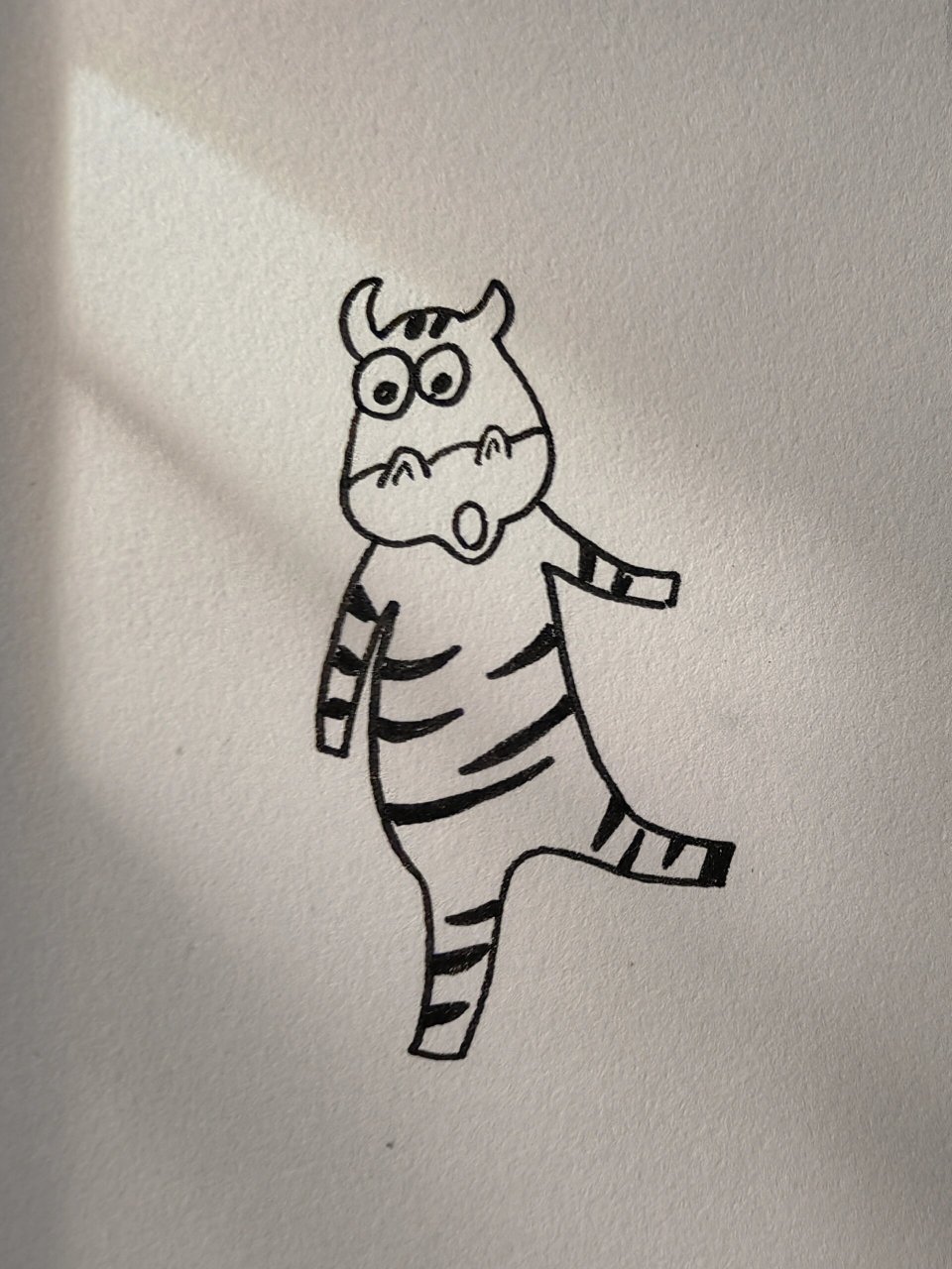 你喜欢第几 挑战画100只动物/23斑马 简笔画斑马︳卡通画斑马