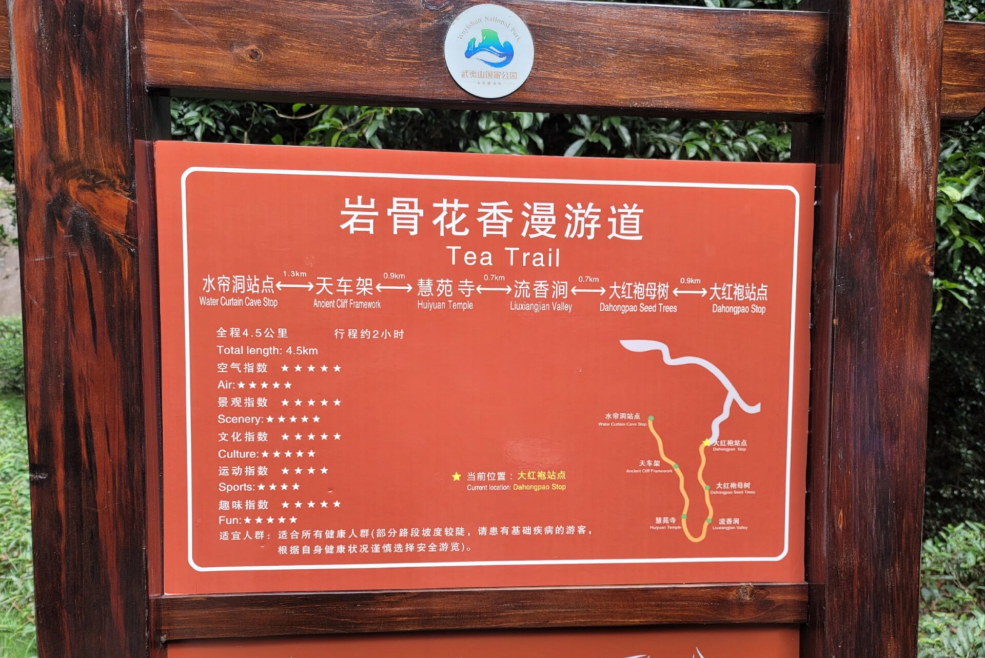 武夷山北线: 岩骨花香漫游道详细攻略 7215