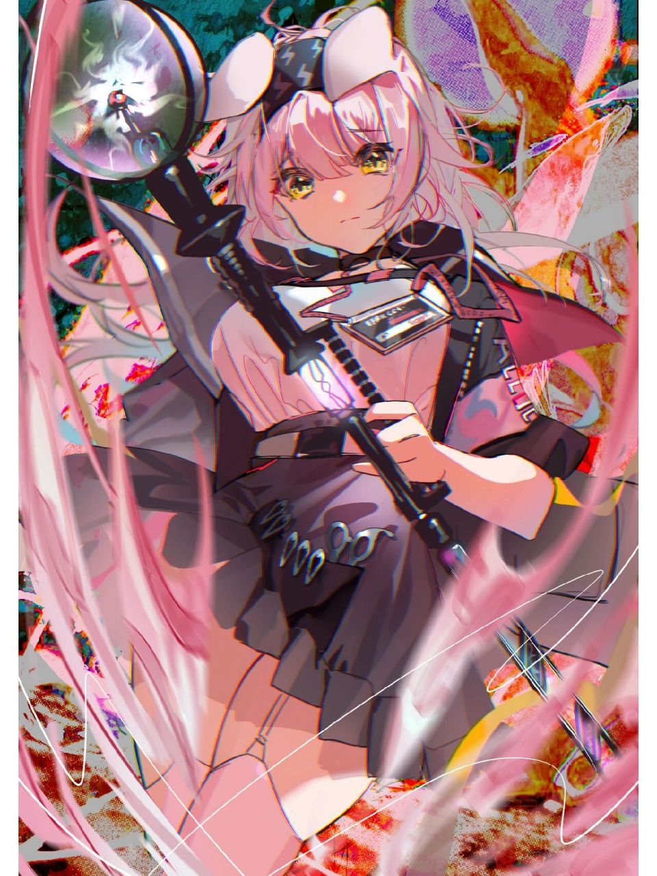 刀客塔!快看!折耳猫! 澄闪!哇哇哇!粉毛!赛高! 图片来源:p站