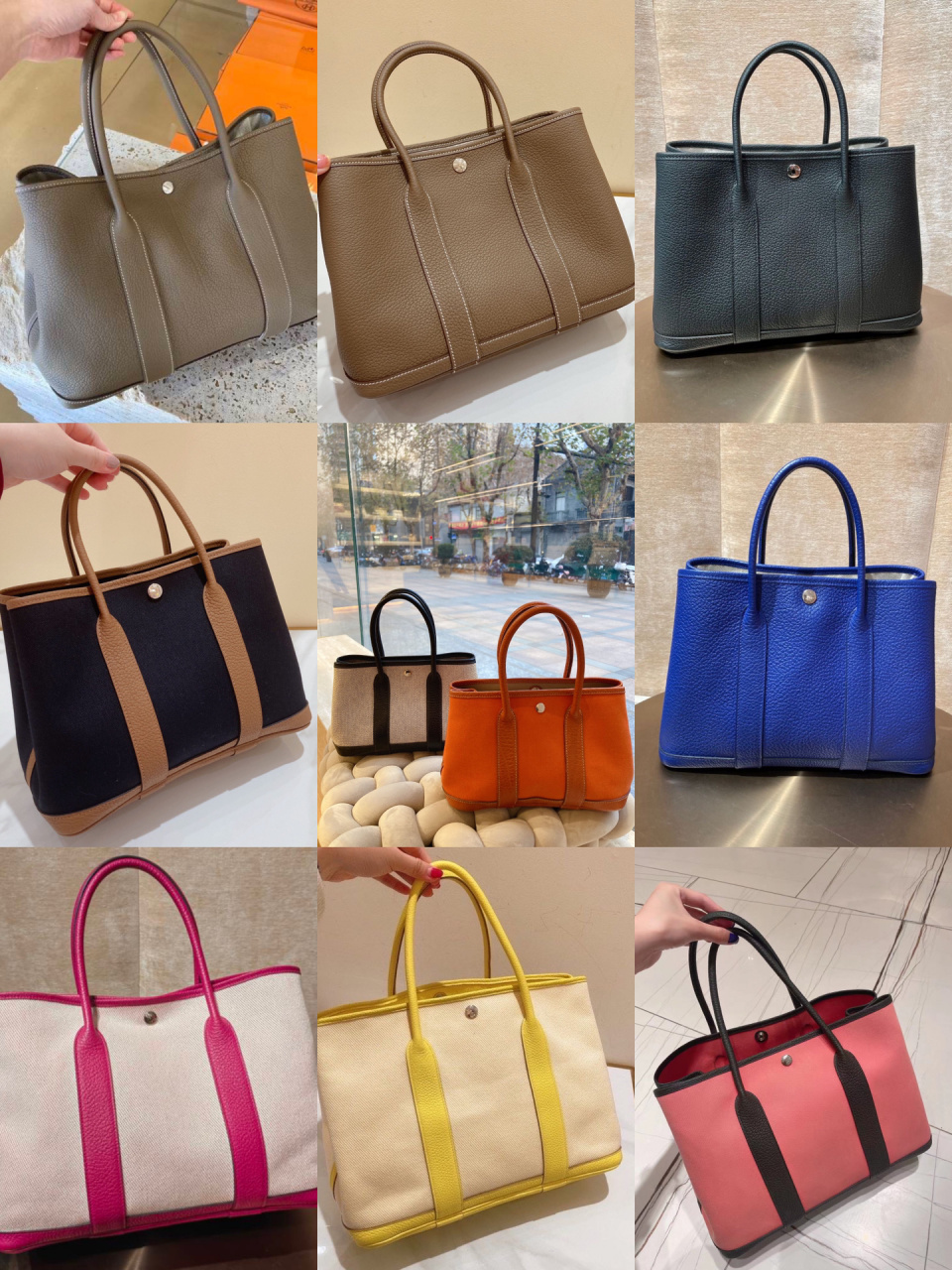 爱马仕garden party花园包 爱马仕的garden party 俗称花园包 也是