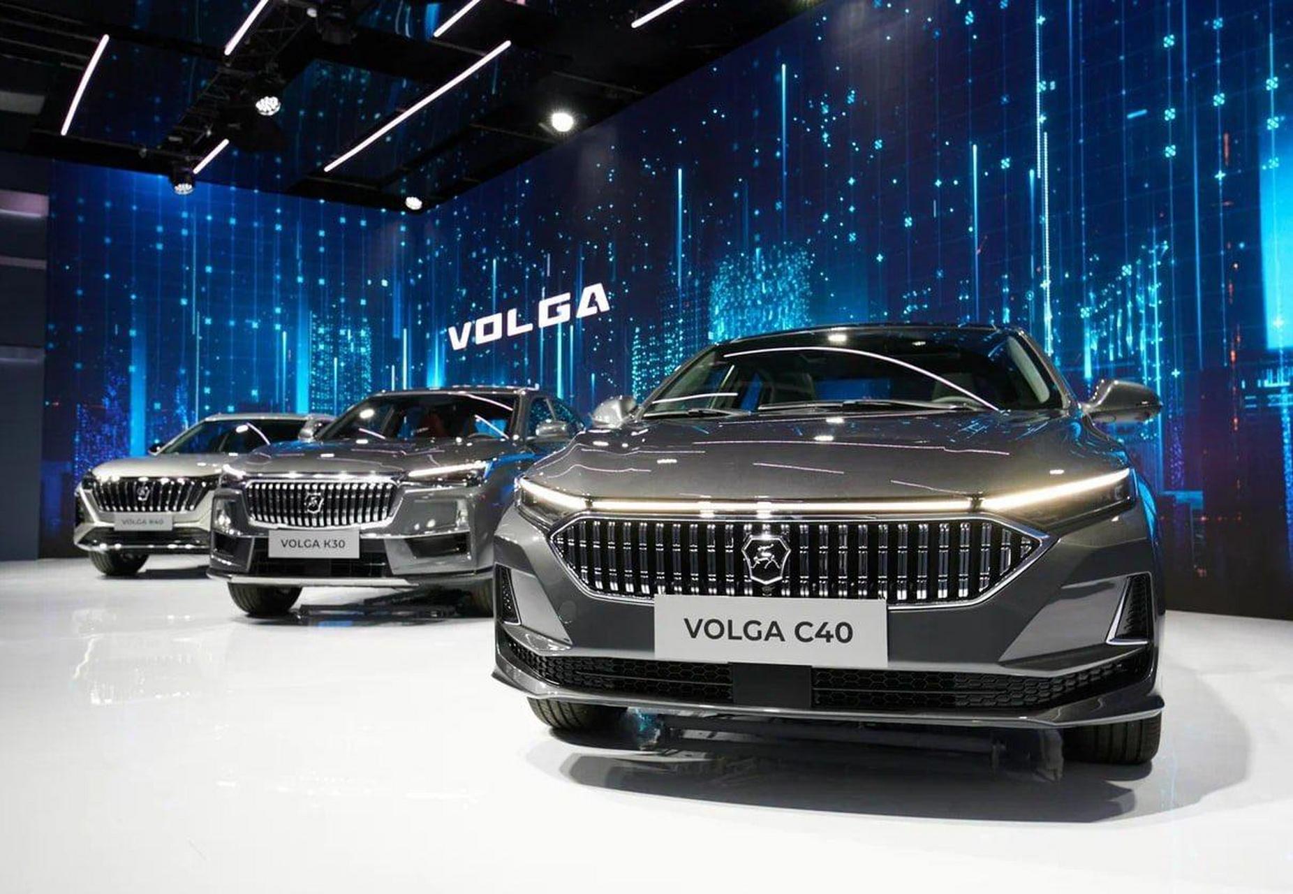 俄罗斯复活伏尔加汽车,三款车都是长安换壳 分别是伏尔加c40,k30和k40