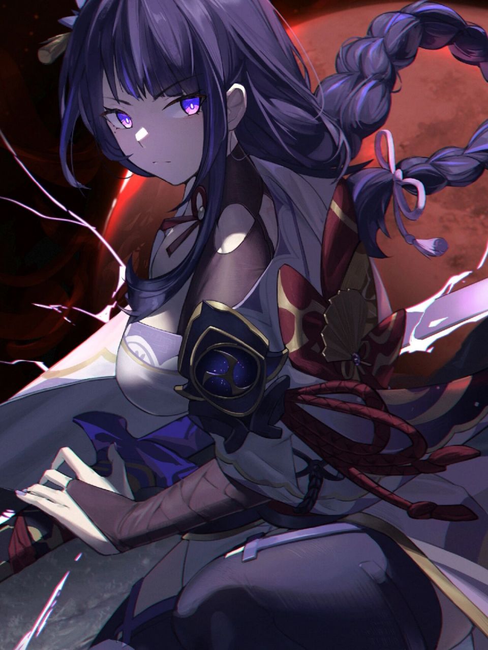 巴尔泽布,游戏《原神》中的角色,又名"雷电影","尘世七执政"中的雷神