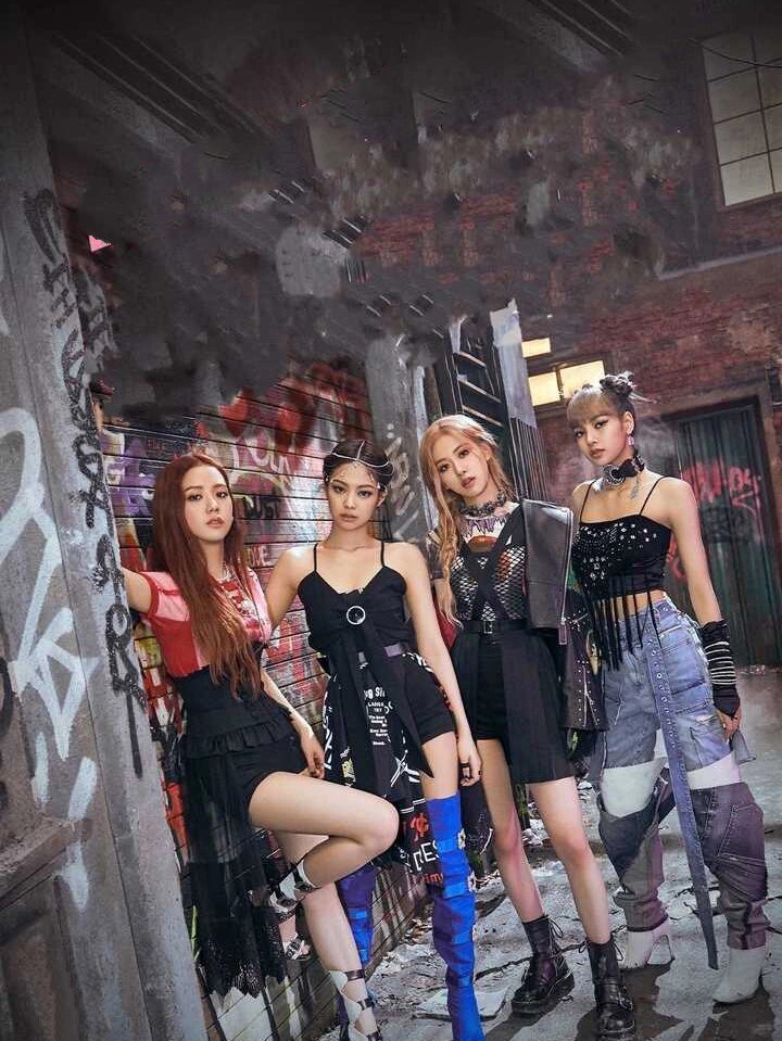 blackpink四人合照壁纸