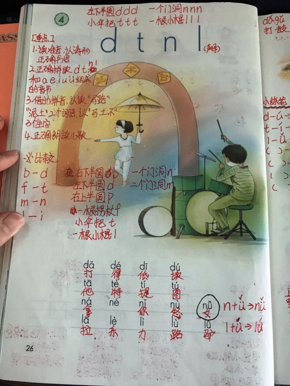 认清字形,读准字音,正确书写 2.学习拼读两拼音节 3.
