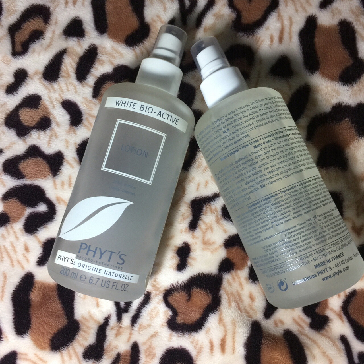 法国菲茨phty焕白水/美白化妆水(美白空瓶记) 嘻嘻嘻 来给大家安利