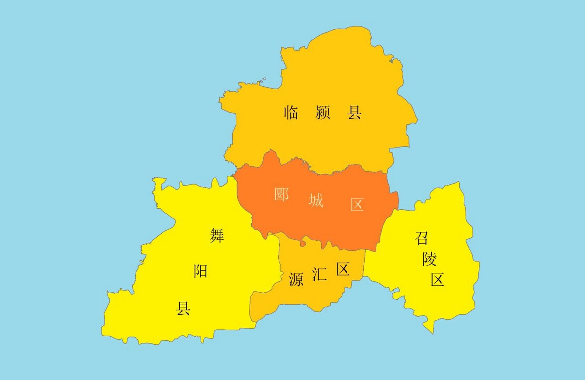 漯河市召陵区乡镇地图图片