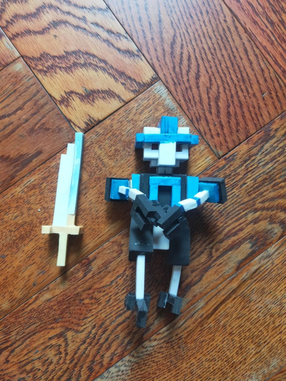 机器人大乱斗系列手办3 马克1剑士,最初始,最弱的兵种