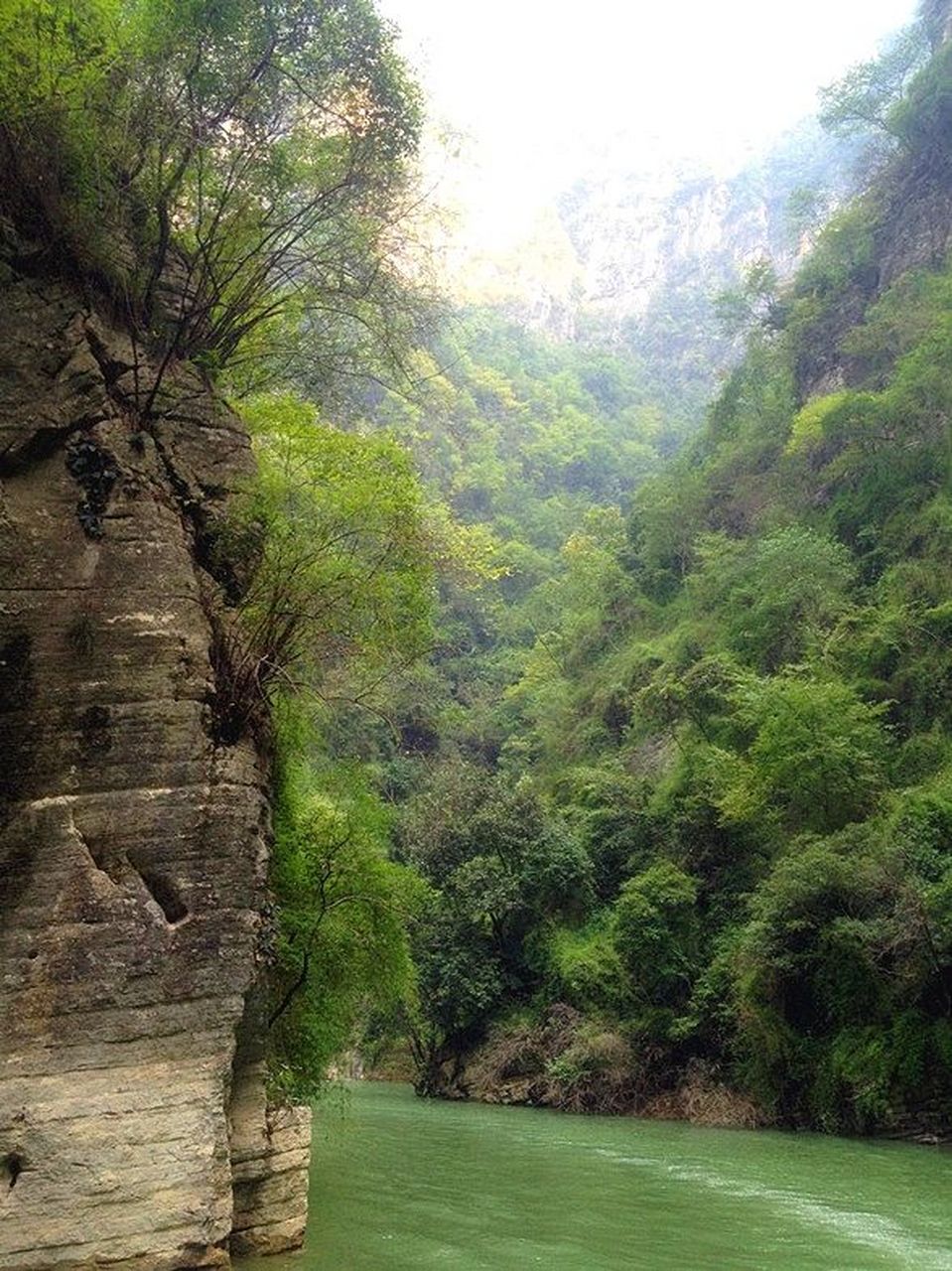 长江三峡的神农溪 神农溪是湖北省巴东县长江北岸的一条溪流,发源于