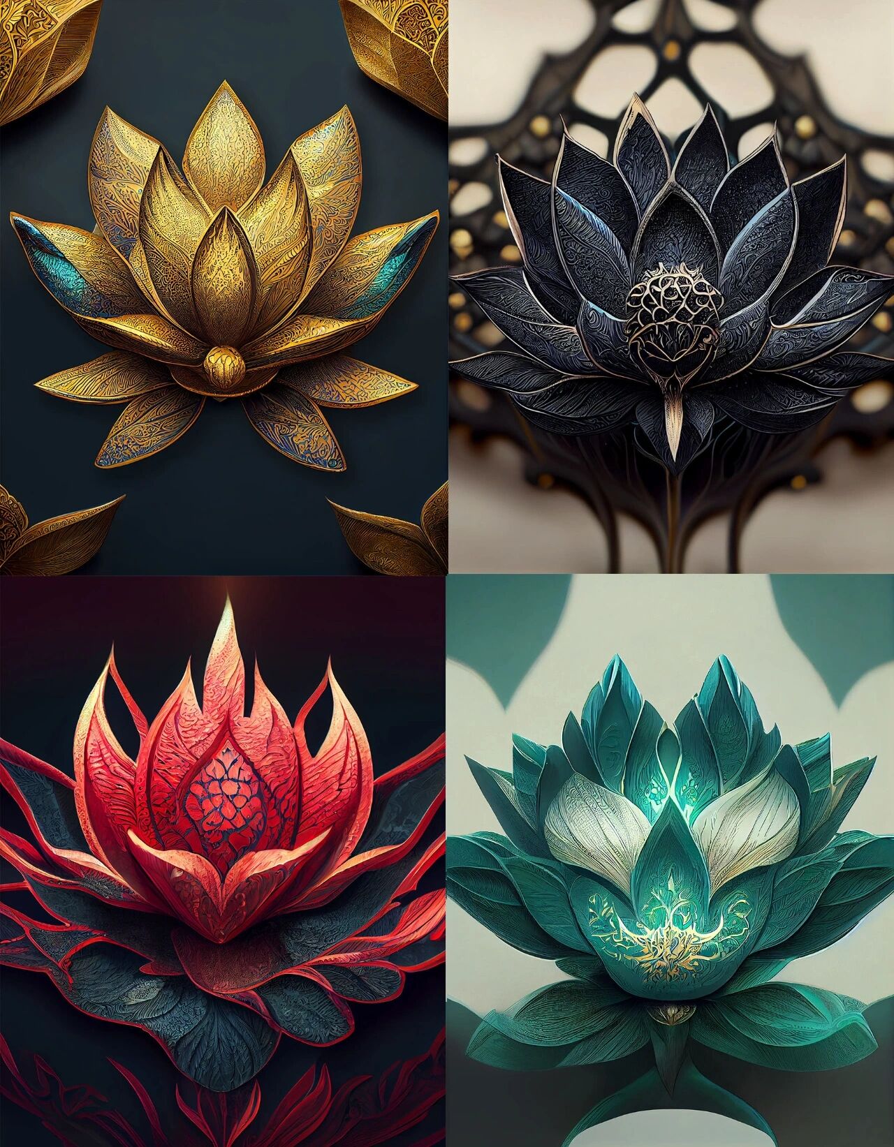 四大远古神莲 | 功德 灭世 业火 净世