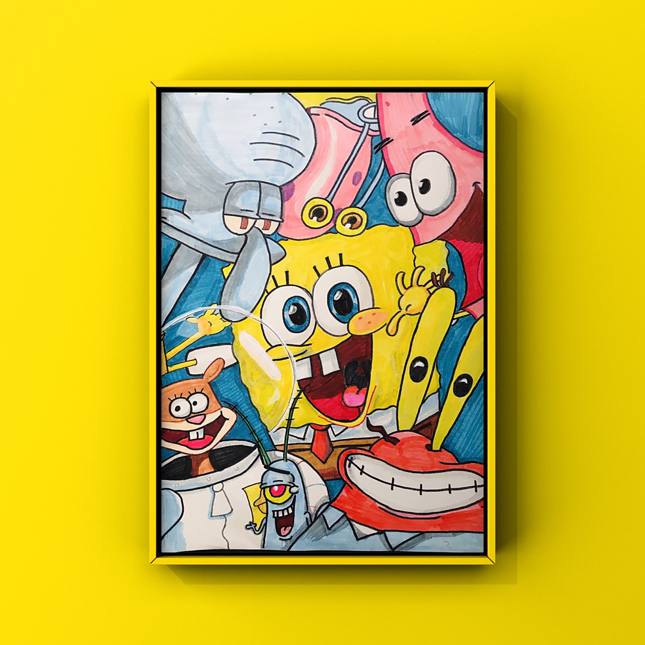 有趣的画 99:a3纸 马克笔