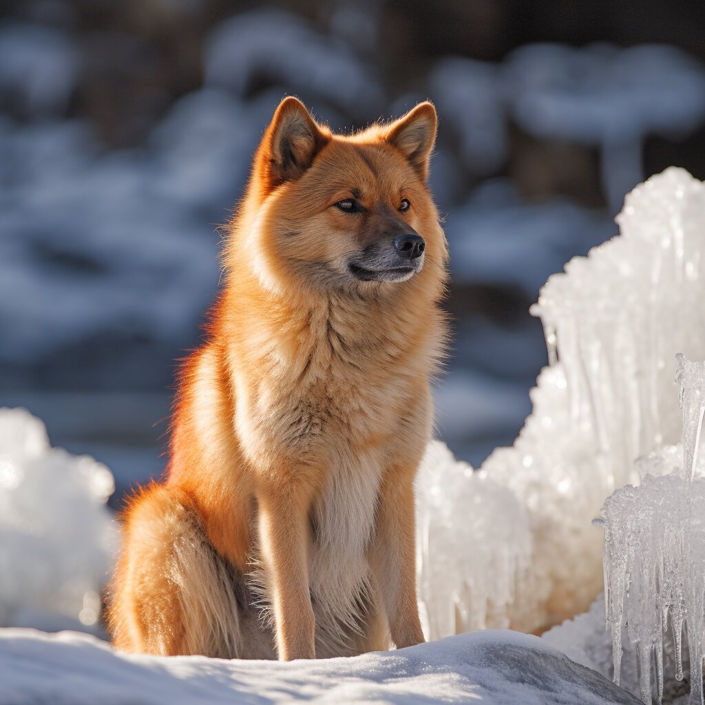 芬兰狐狸犬 finnish spitz 96 芬兰狐狸犬,这是一种来自六万湖之国