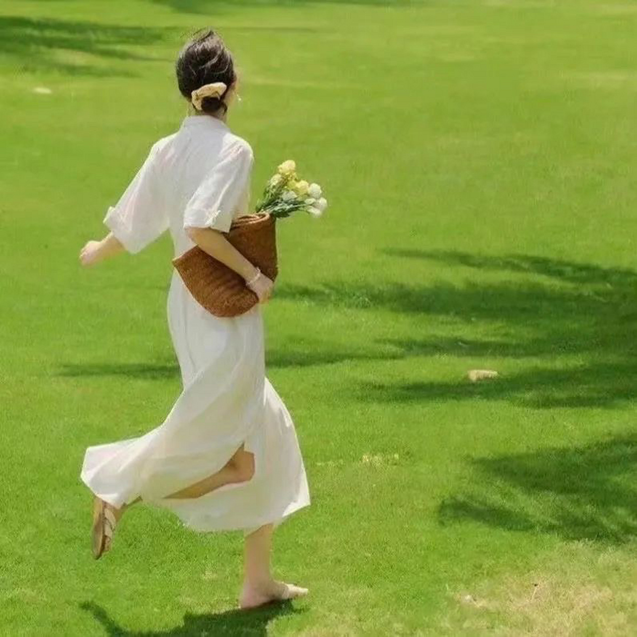 春天头像|微信头像|背景图 你看这春天开满了花 看到这满眼的绿 就让