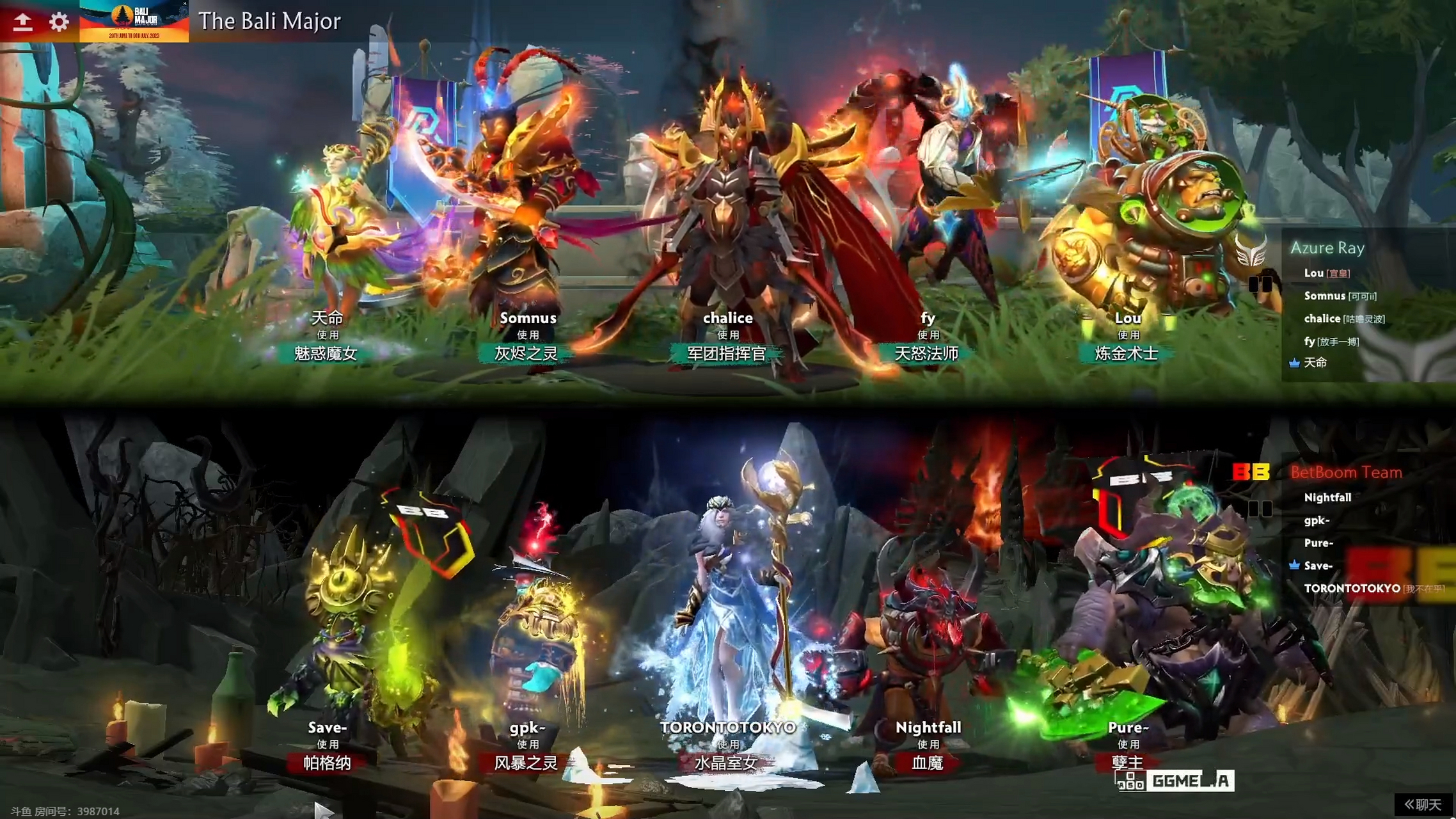 ar vs bb 比赛开始了,前往斗鱼可以观看直播 #dota2