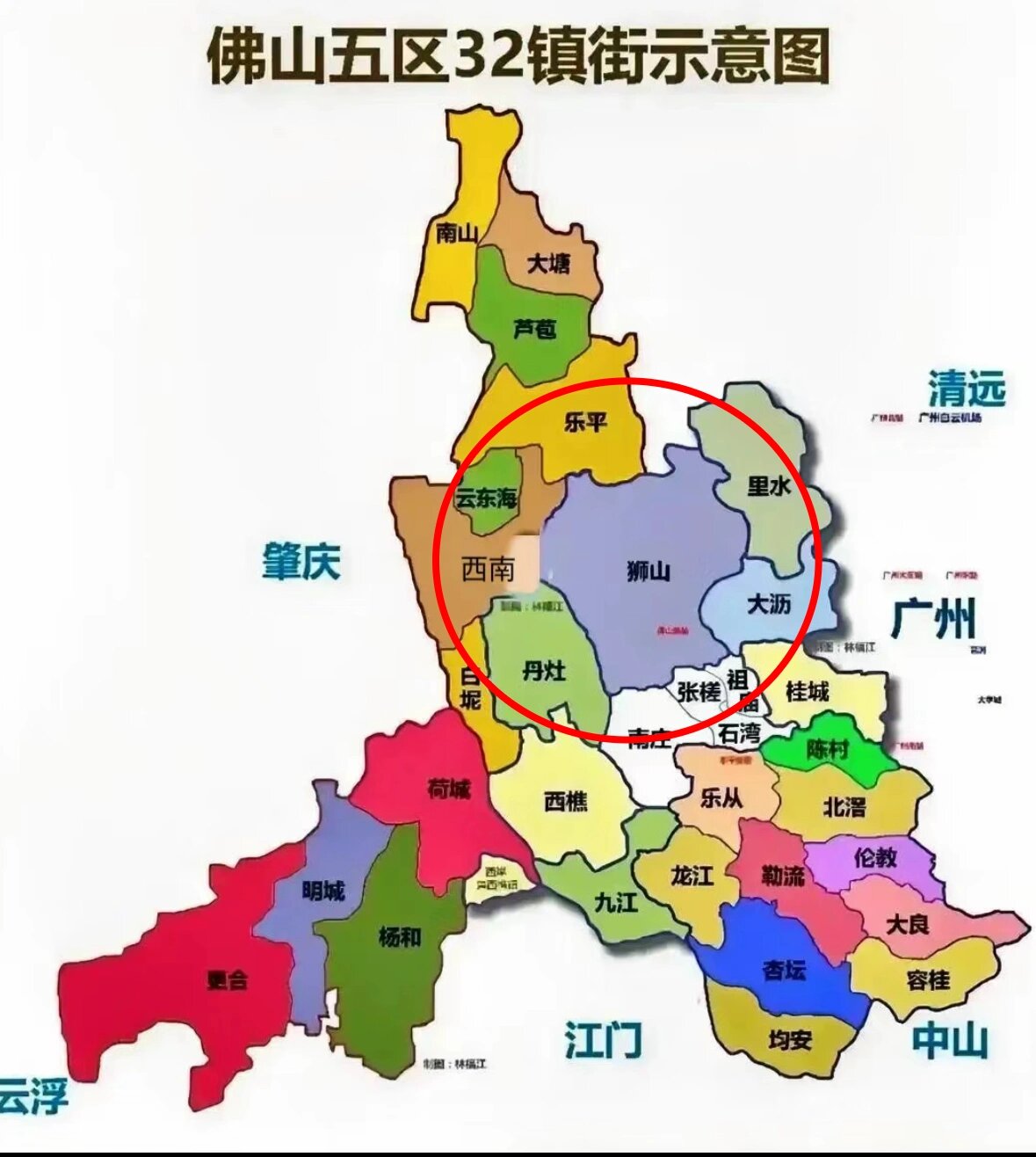 很多人估计都听说过佛山的狮山镇吧,一个gdp前几年就超过千亿了.