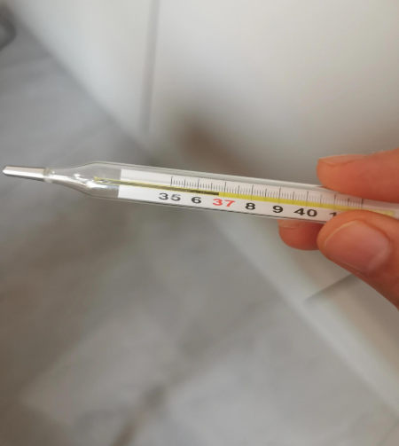 8正常吗?  用水银温度计测出36.8℃是正常的