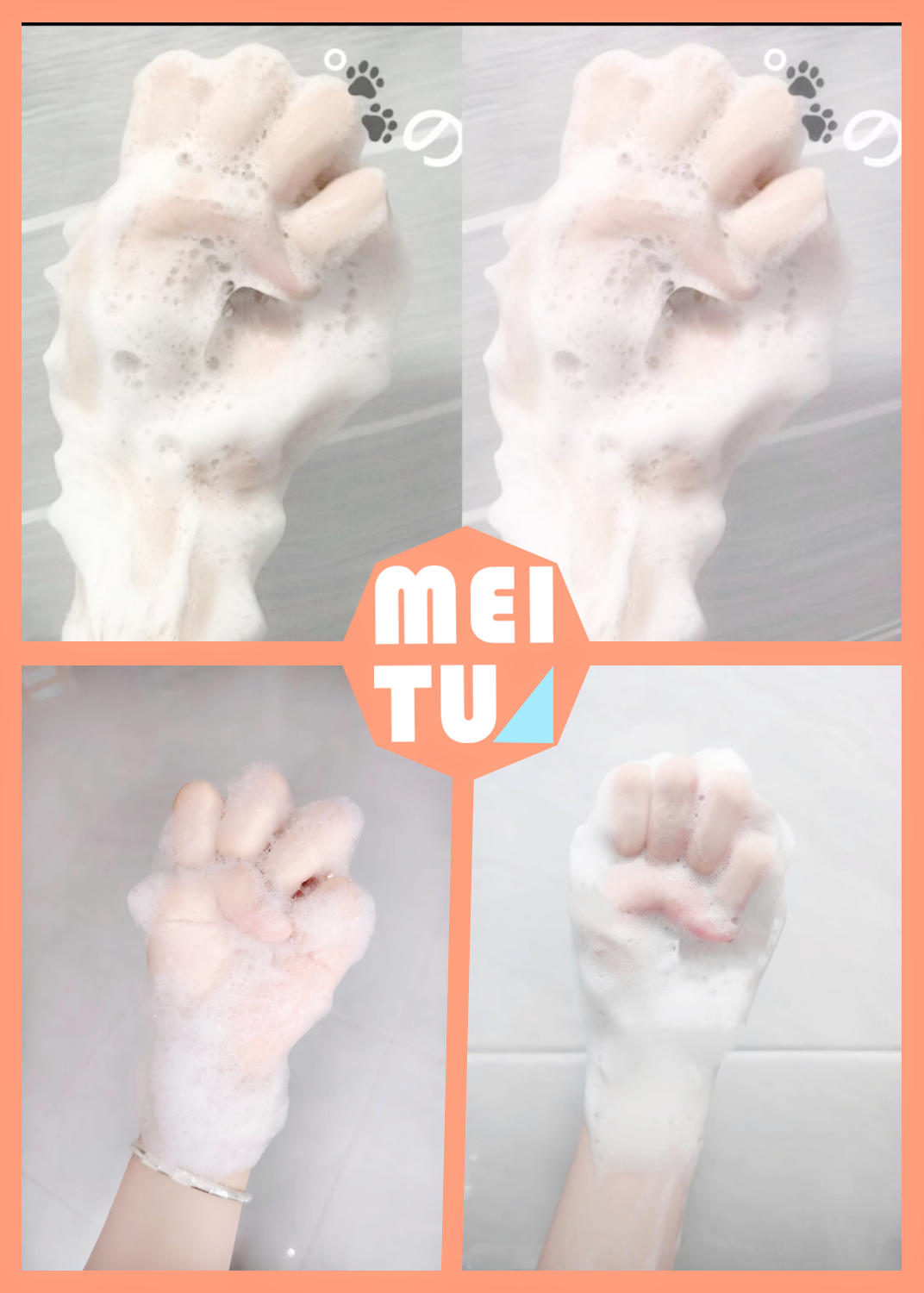 近期超火的猫爪手势拍照姿势来啦!   拍照小技巧:  1.