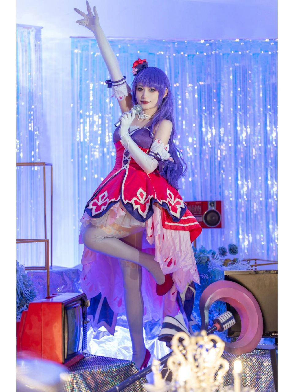 成为idol,因为想带给大家笑容~ 偶像歌手王昭君~有冻到你的心吗  出镜