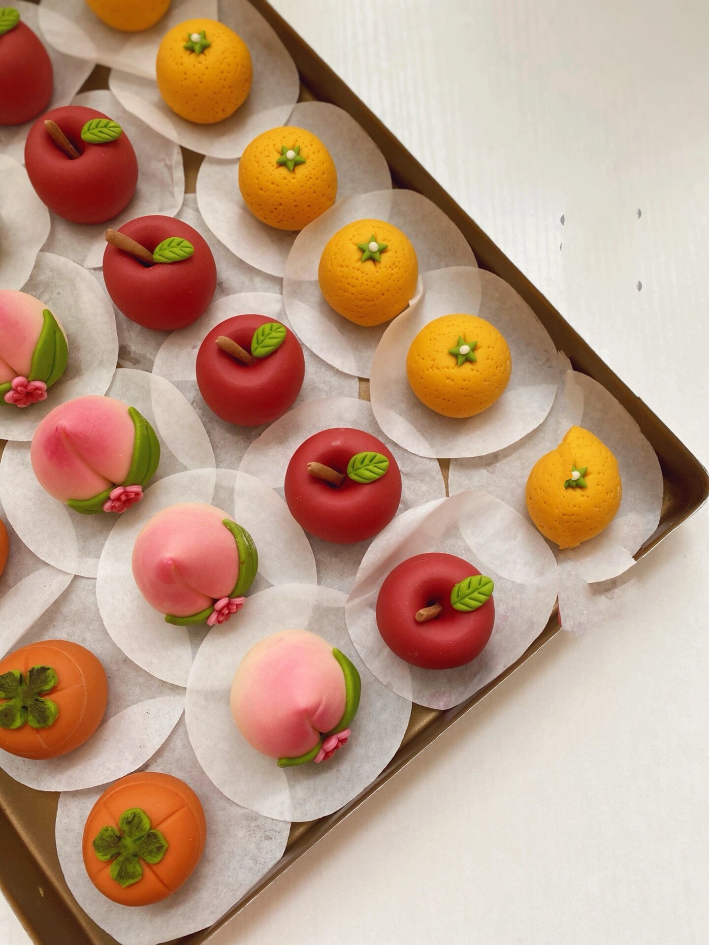 生日宴必备四款水果馒头