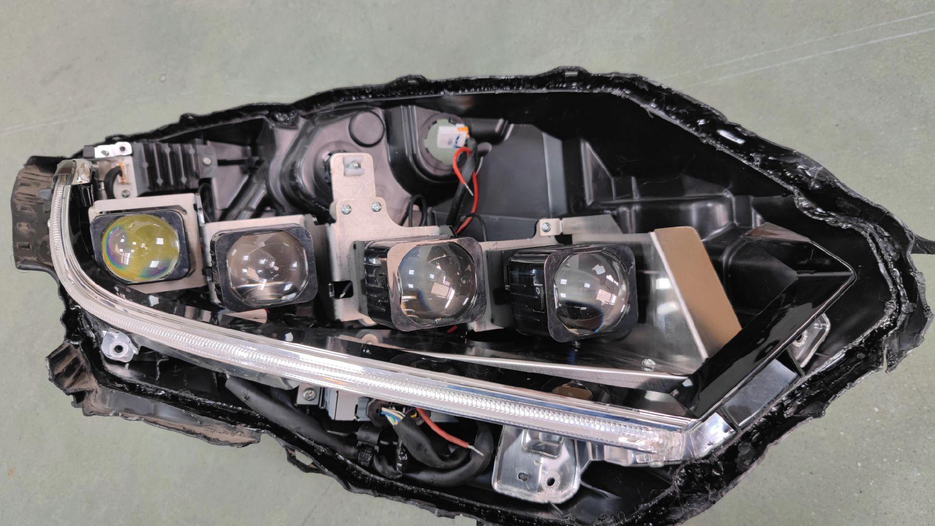 19-20款本田缤智矩阵4模组,5模组,兼容性强,每个孔位均可安装双光透镜