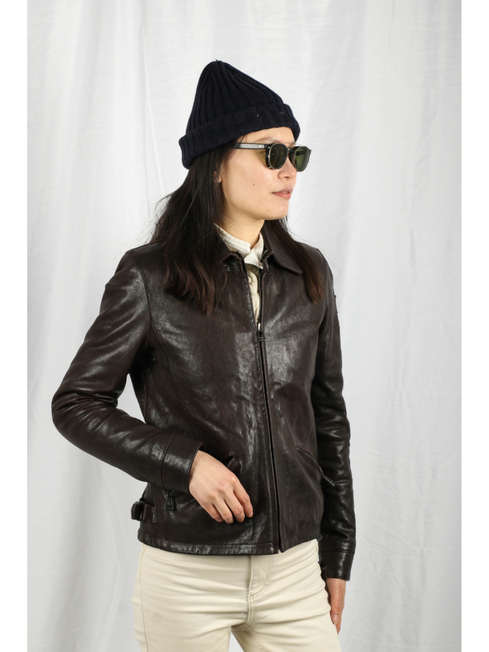 店铺现货| belstaff女士超帅机车皮衣 要问女士穿什么品牌服装可以