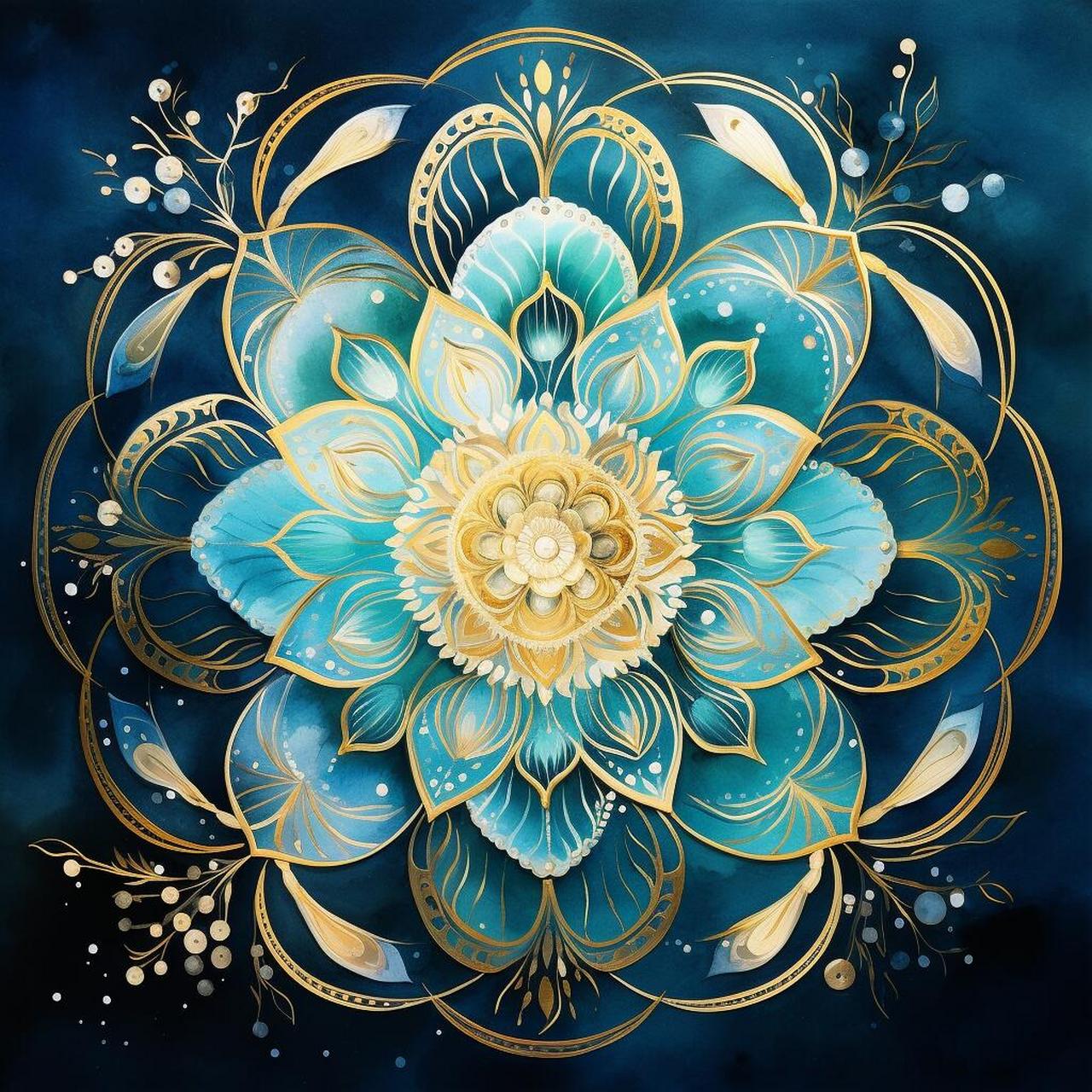 曼陀罗绘画提供了一个平台,让人们可以通过色彩和形状自由地表达自己.