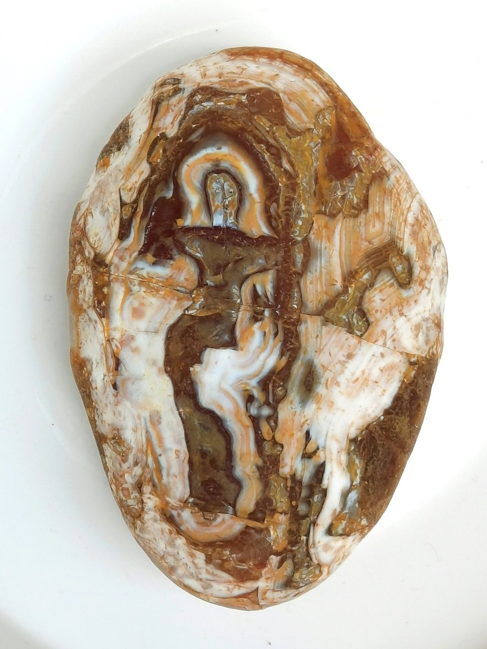 27 清凉山淘石 松香玛瑙 周六逛市场看到一些松香玛瑙 松香玛瑙因表皮