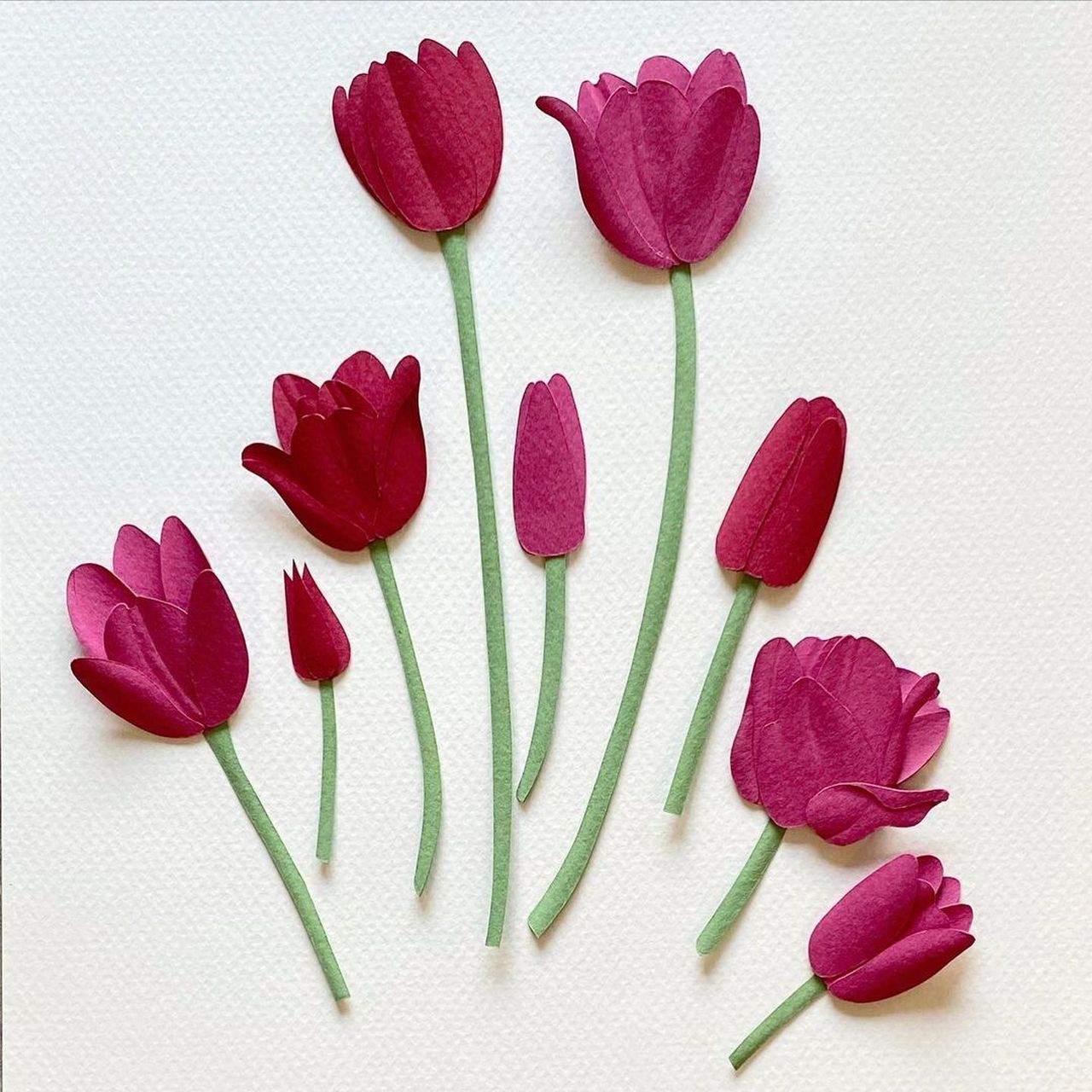 纸艺|纸浮雕:有花的日子94风都是甜的6015