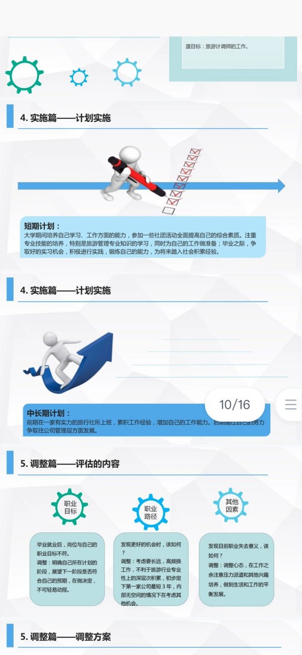 旅游管理职业目标(旅游管理职业目标评估)