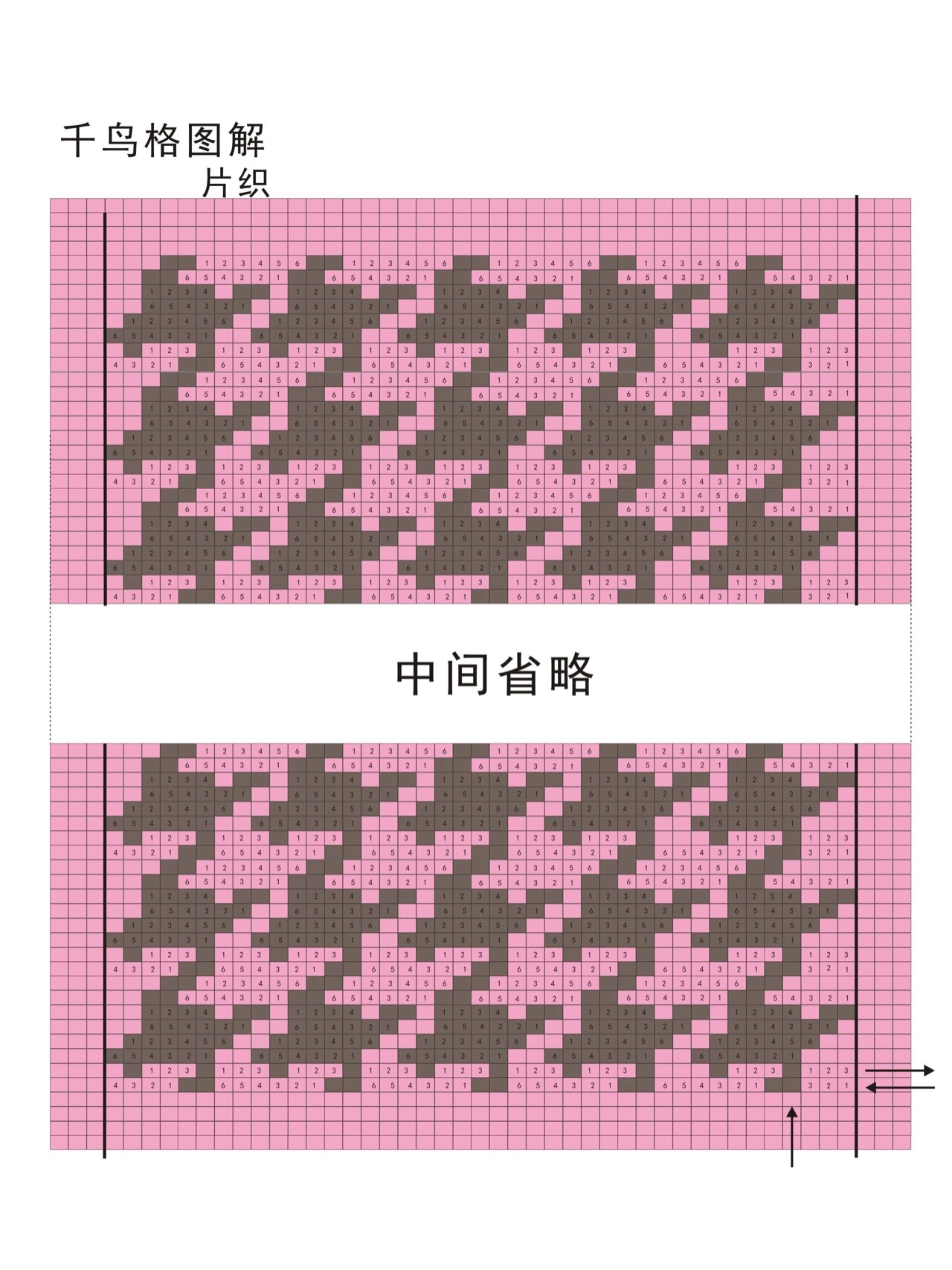 千鸟格画法步骤图片图片