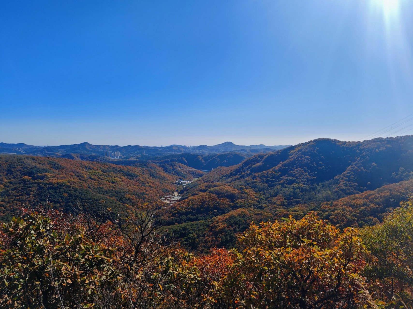 大连//市内登山徒步-四大望山 四大望山很多年前爬过一次,比想象中