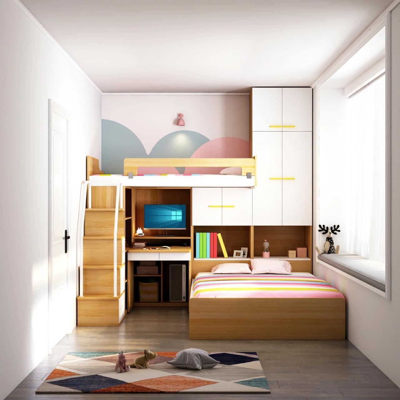6平米超小空间儿童房图片