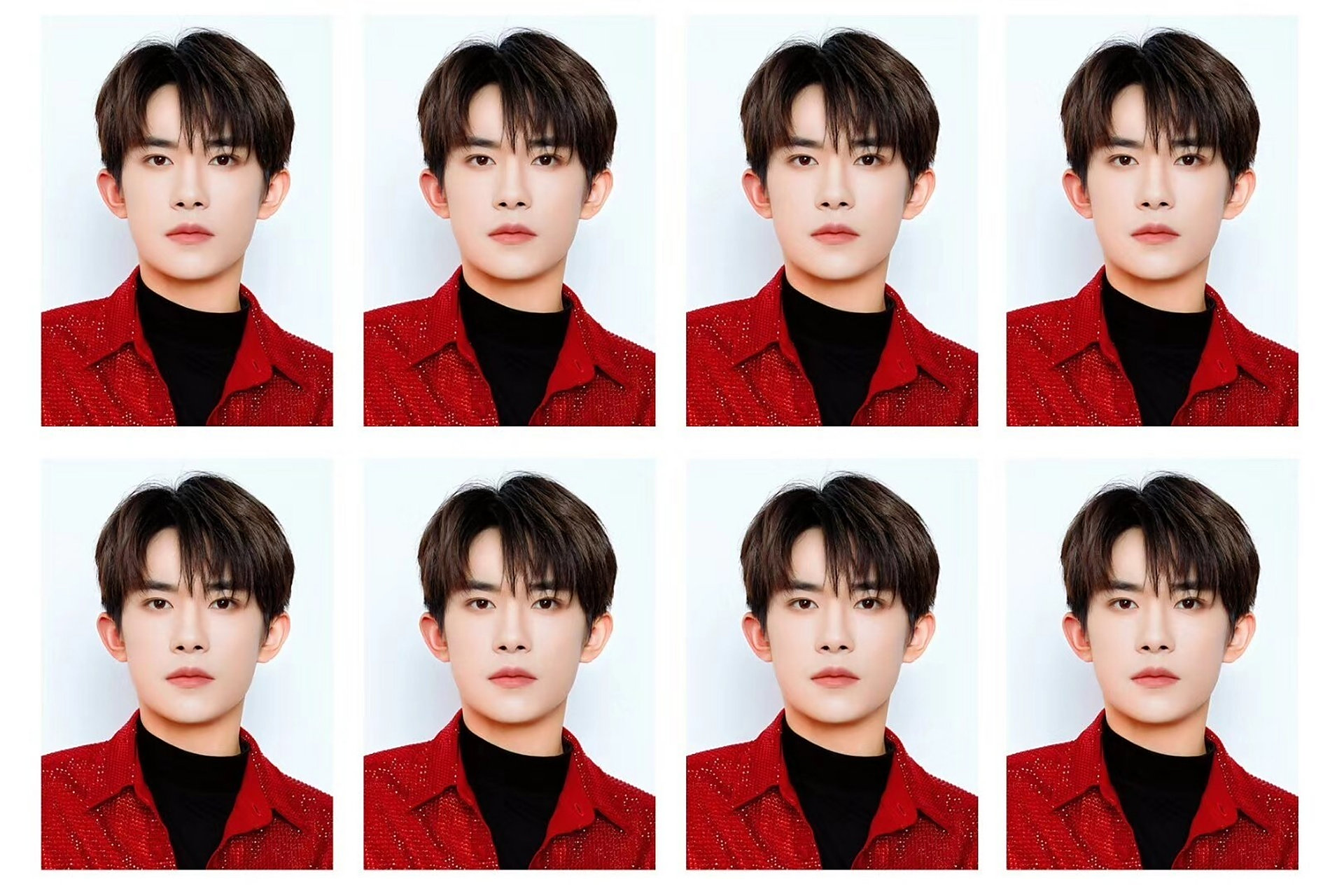 易烊千玺|证件照强势来袭 日出东方落于西,朝思暮想念于你