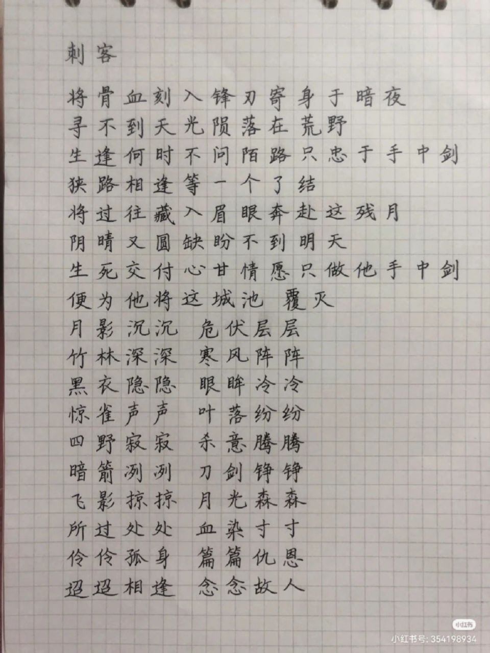 《刺客》的歌词