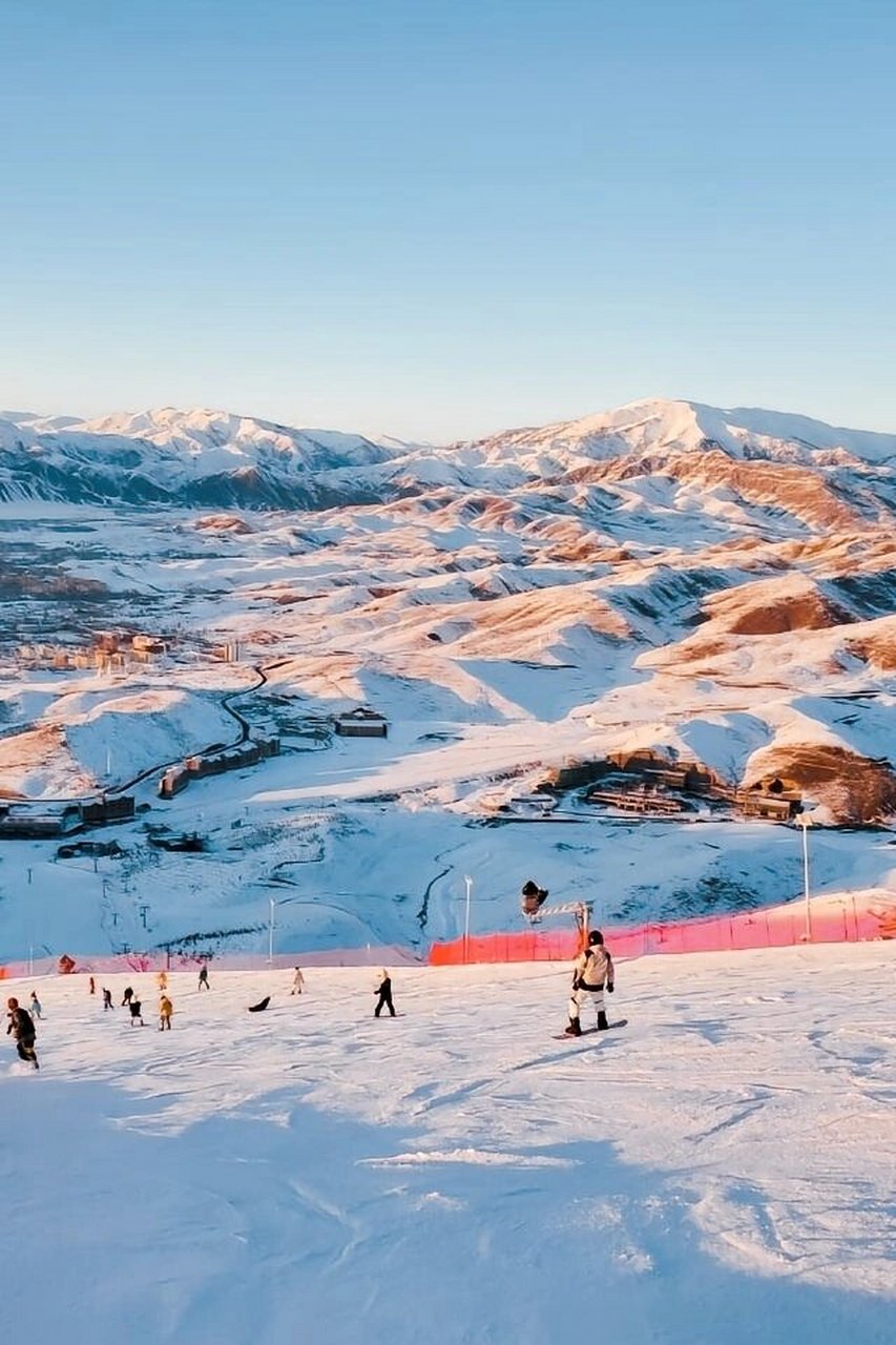 蓟州国际滑雪场坡度图片