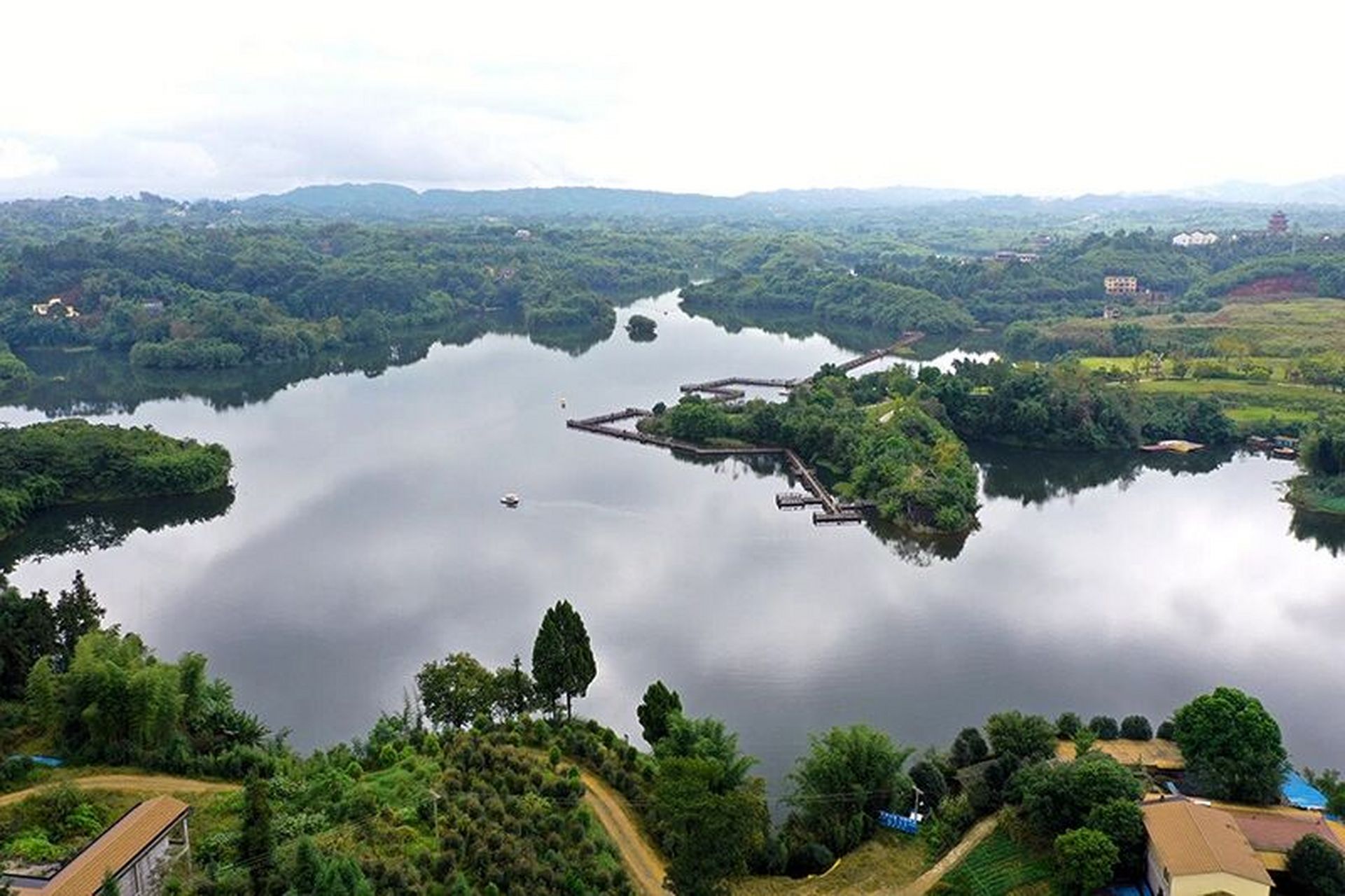 泸州醉美的"西湖"~~纳溪凤凰湖 西蜀玉珠纳溪凤凰湖,泸州一处难得的旖