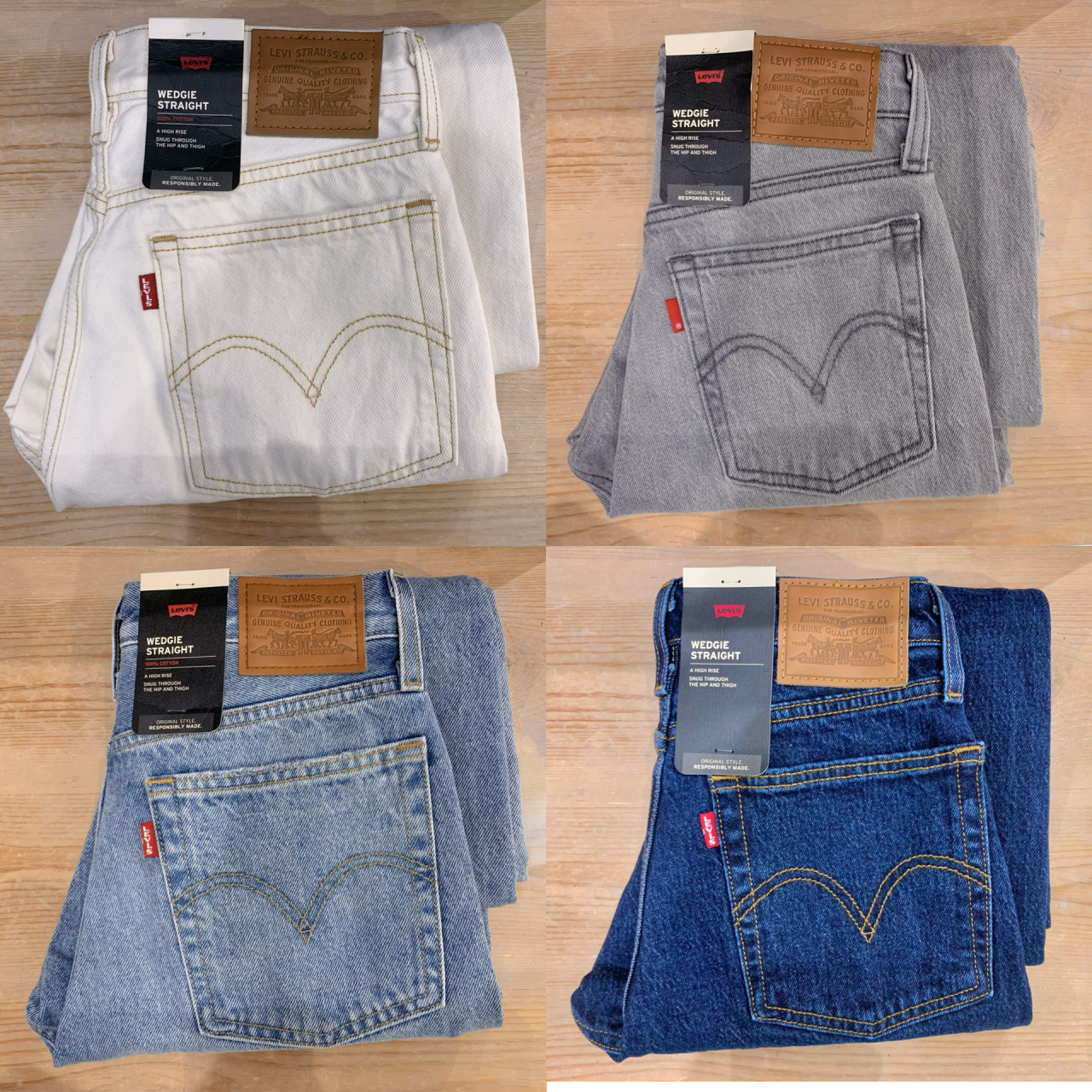 李维斯 wedgie straight 初春神裤上新啦～91 levis wedgie 裤型真