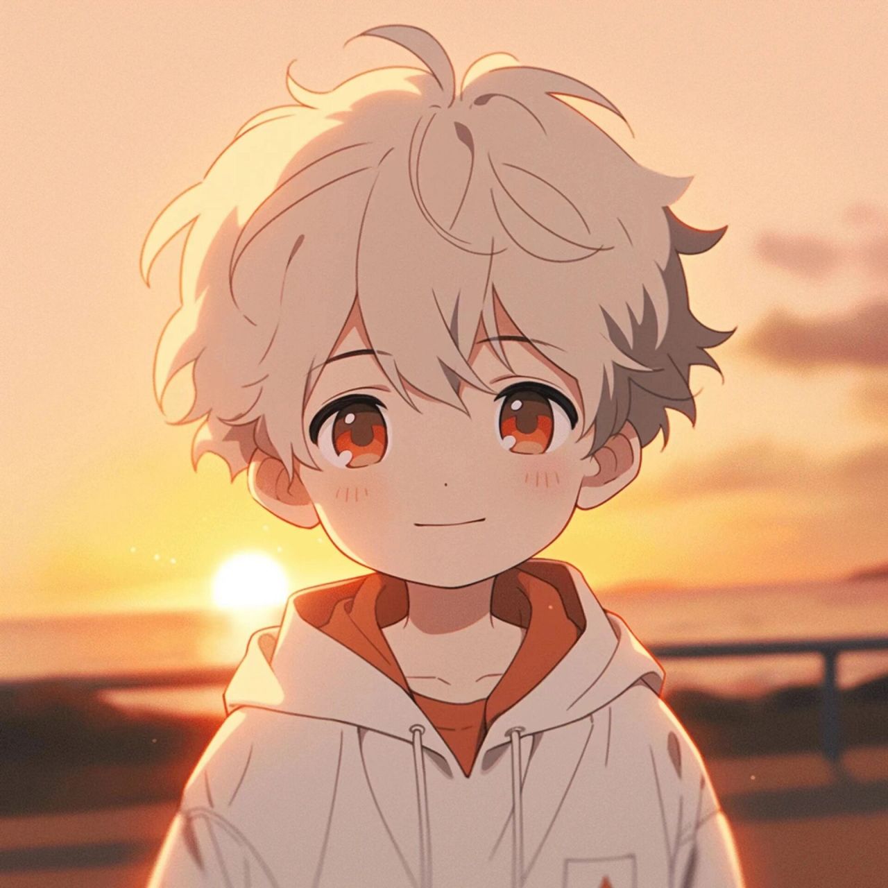 日落版可爱头像|男