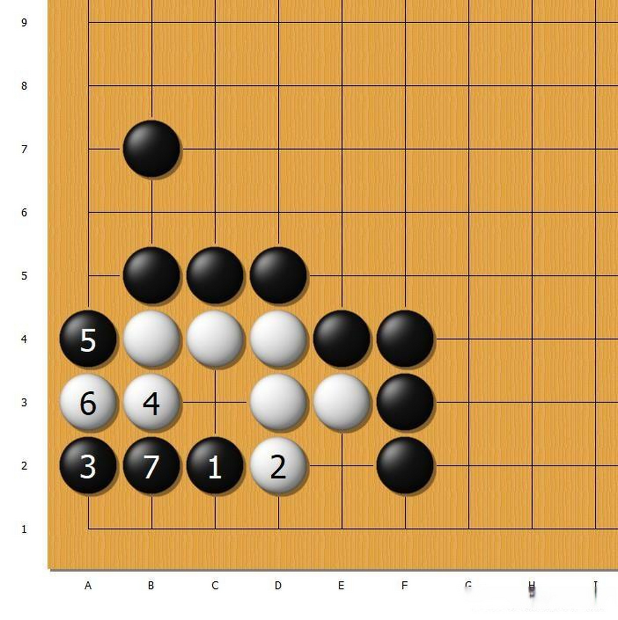 围棋最著名的死局图图片