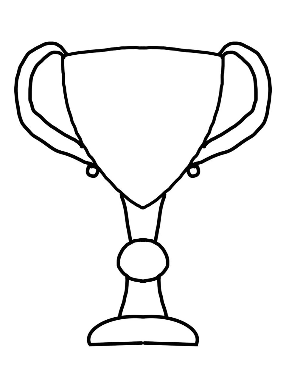 父亲节奖杯96(93打印涂色)