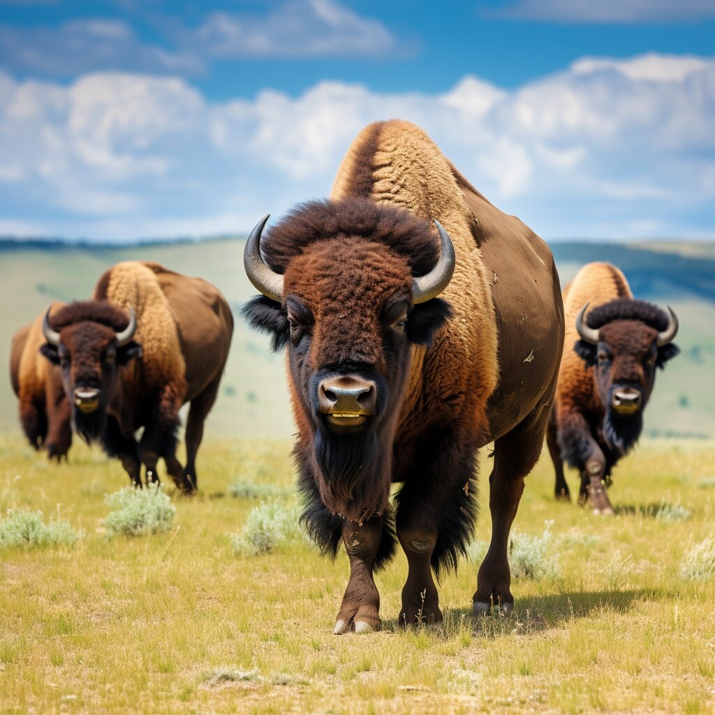 世界动物之美洲野牛