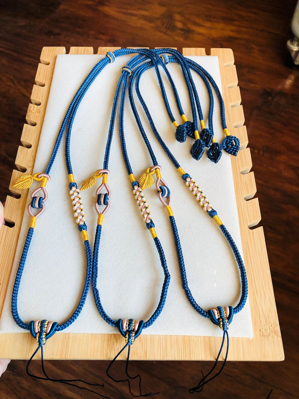 手工编绳吊坠绳  客订吊坠绳 马上过年啦～年前不接单啦