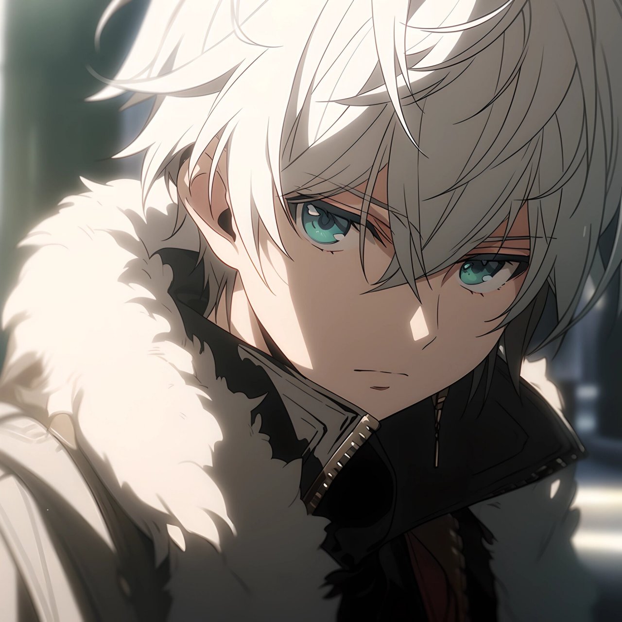 5250白发蓝瞳动漫头像5250 白毛控在哪,让我看到你们的双手