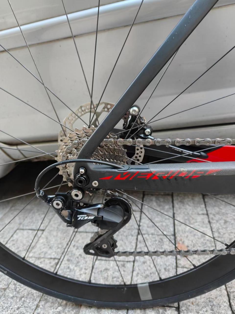 美利达瑞克多1500disc碳纤维公路车 禧玛诺7020油碟大套 整车原装